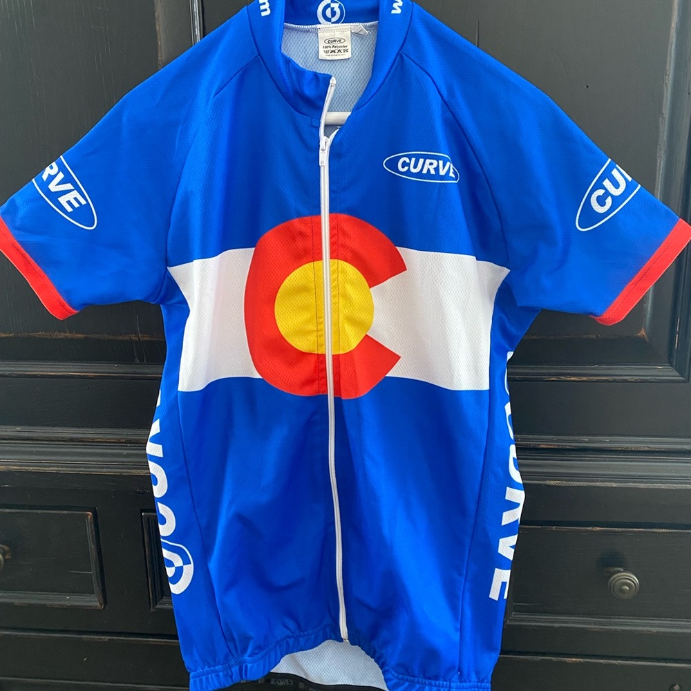 WOMEN’S COLORADO FLAG CYCLING JERSEY